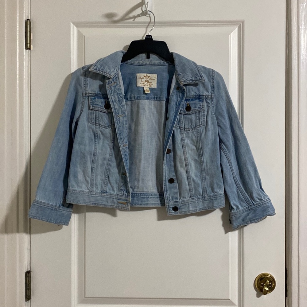Ralph Lauren light blue denim jacket size M